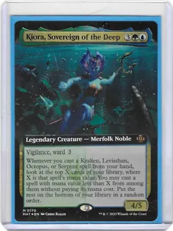 Kiora, Sovereign of the Deep M - NM - Magic the Gathering -Regular - Foil MTG - Image 1