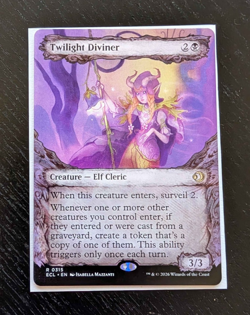 TWILIGHT DIVINER Showcase Rare Lorwyn Eclipsed Near Mint MTG - Image 1