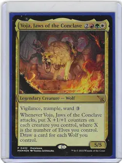 Voja, Jaws of the Coil # 432 - NM - Magic the Gathering - Foil - MTG - Image 1