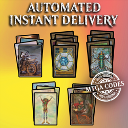 MTGA MTG Arena Code August 2022 Superdrop 22 Secret Lair Sleeves - Image 1