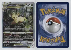 Full Art - Leafeon VSTAR Pokemon Sword & Shield Crown Zenith Galarian Gallery - Image 3