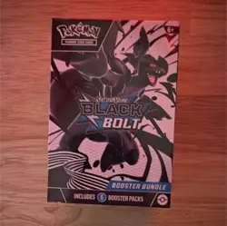 Pokemon Scarlet & Violet Black Bolt Zekrom Booster Bundle 6-Pack - Image 1