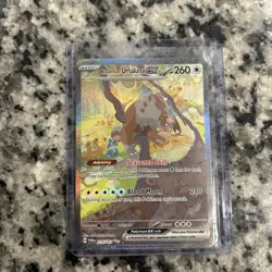 Pokemon Bloodmoon Ursaluna ex (SIR) | 216/167 Sv06: Twilight Masquerade Holo NM - Image 1