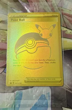 2021 Pokemon Celebrations 25th Anniversary, Poke Ball Sealed Promo SWSH146 - Image 1