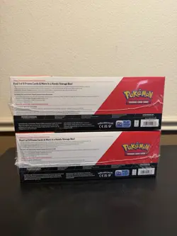 Pokemon TCG Scarlet & Violet Prismatic Evolutions Surprise Box 2-Pack Promo - Image 2