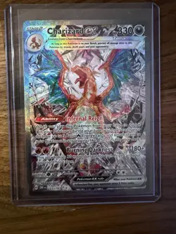 Pokemon TCG Charizard EX Obsidian Flames 223/197 Near Mint Condition - Image 1