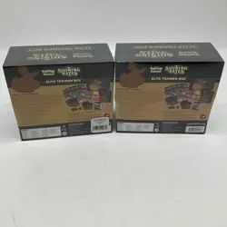 Lot of (2) Pokemon TCG Shining Fates Elite Trainer Boxes SEALED ETB's - Image 2