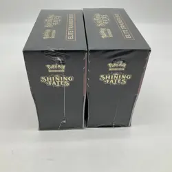 Lot of (2) Pokemon TCG Shining Fates Elite Trainer Boxes SEALED ETB's - Image 3