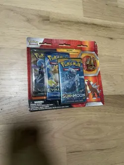 Pokemon Legendary Beasts Collector’s Pin Blister-Pack Entei XY Evolutions NEW - Image 1