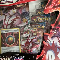 Pokemon TCG Single Strike Urshifu VMAX Premium Collection Box Red BRAND NEW 820650808937 - Image 4