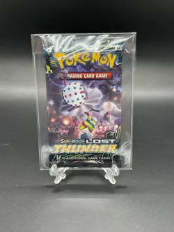 Pokemon TCG Sun & Moon Lost Thunder Booster Pack Brand New Sealed - Blacephalon - Image 1