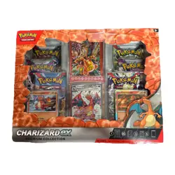 Pokemon TCG: Charizard ex Premium Collection Box - 6 Packs 820650873232 - Image 1
