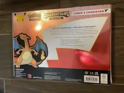 Pokemon TCG Celebrations Collection Lance's Charizard V Box 25th Mint Sealed 820650101625 - Image 2