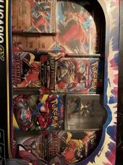 Pokemon TCG Mega Lucario ex Premium Figure Collection Box Factory Sealed - Image 3