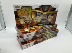 Lot of (4) Pokemon TCG Raichu GX Special Collection Boxes - Image 1