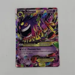 Pokemon M Gengar EX Ultra Rare Holo Mega XY Phantom Forces 35/119 220 HP - Image 1