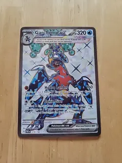 Pokemon TCG Paradox Rift Garchomp EX Full Art 219/182 NM - Image 1