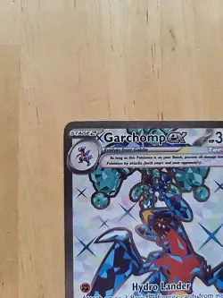 Pokemon TCG Paradox Rift Garchomp EX Full Art 219/182 NM - Image 3