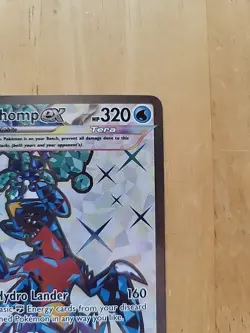 Pokemon TCG Paradox Rift Garchomp EX Full Art 219/182 NM - Image 4