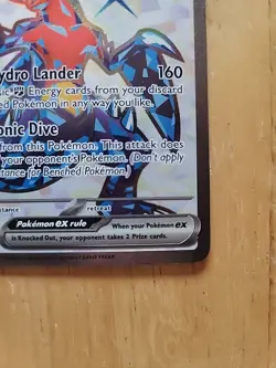Pokemon TCG Paradox Rift Garchomp EX Full Art 219/182 NM - Image 5
