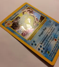 Pokemon Gyarados Base Set Unlimited, #6/102, NEAR MINT - Image 4