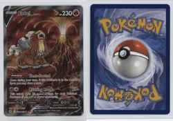 Full Art - Entei V Pokemon Sword & Shield Crown Zenith Galarian Gallery #GG36 - Image 3