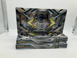 Lot of (3) Pokemon TCG Umbreon GX Premium Collection Boxes - Image 1
