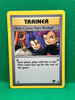 Pokemon Tcg Here Comes Team Rocket! 71/82 Team Rocket Set Non-holo - Image 1