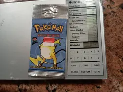 POKEMON BASE SET 2 BOOSTER PACK Raichu FACTORY SEALED LONG CRIMP WOTC 2000 21g - Image 1