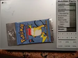 POKEMON BASE SET 2 BOOSTER PACK Raichu FACTORY SEALED LONG CRIMP WOTC 2000 21g - Image 5