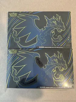 Lot Of 2 Pokemon Mega Charizard X ex Ultra Premium Collection Box Sealed New UPC - Image 1