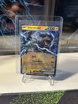 Pokemon TCG Zekrom ex (Black Bolt Stamp) 034/086 Double Rare Stamped Promo - Image 1