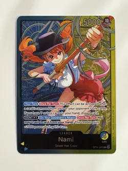 One Piece Op11-041 Leader Nami Learn Together Deck Foil - Image 1