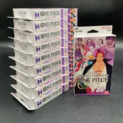 Lot of (10) One Piece English ST05 Starter Deck One Piece Film Edition Sealed - Image 1