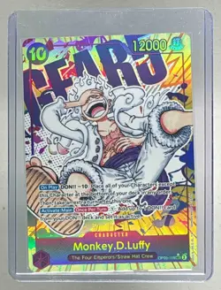 Monkey D. Luffy 2023 One Piece Awakening of the New Era OP05-119 Alt Art - Image 1