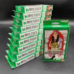 Lot of (10) One Piece English ST02 Starter Deck Worst Generation Sealed - Image 1