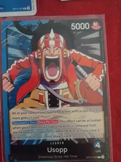 ONE PIECE TCG Custom Usopp Deck Ready To Play Dressrosa - Image 1