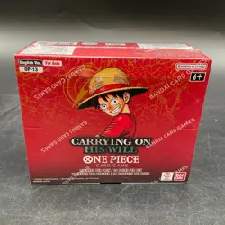 One Piece English OP-13 For Asia Carrying On His Will Booster Box Sealed - Image 1