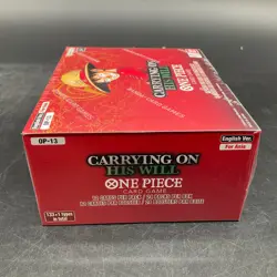One Piece English OP-13 For Asia Carrying On His Will Booster Box Sealed - Image 5