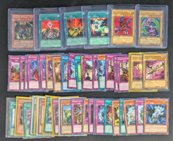 LOT of (50) Yu-Gi-Oh English Cards Includes 1996 Dark Magician - Image 1