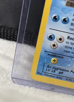 Pokemon TCG Dark Blastoise 3/82 Team Rocket Holo Rare Card LP Vintage - Image 4