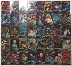 Lot of 40 Japanese Mobile Suit Gundam Arsenal Base Rare Card set - Image 1