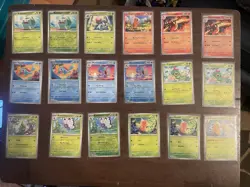 Pokemon SV151 Scarlet & Violet 151 Cards Lot – English Singles - TCG - Image 1