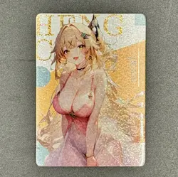 Ultra Premium Qi Liangliang Beach Waifu Genshin Impact Trading Card - Image 1
