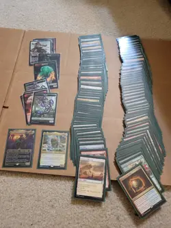 Magic Outlaws of Thunder Junction Commander Deck Desert Bloom MTG OTC COMPLETE - Image 1