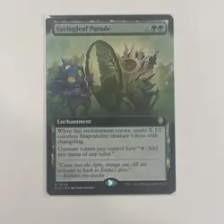 Springleaf Parade (Extended Art) Commander: Lorwyn Eclipsed Regular - Image 1