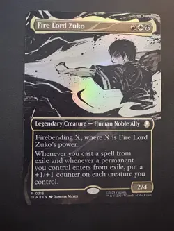 Fire Lord Zuko (Borderless) Avatar: The Last Airbender Foil - Image 1
