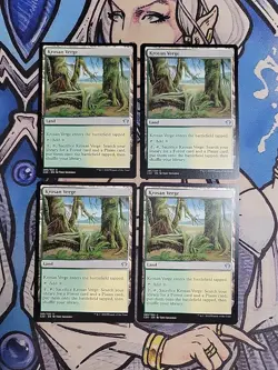 4x Krosan Verge - NM/M Commander 2020 C20 MTG Magic - Image 1