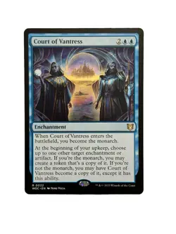 MTG Court of Vantress Wilds of Eldraine Commander 0022 Regular Rare NM - Image 1
