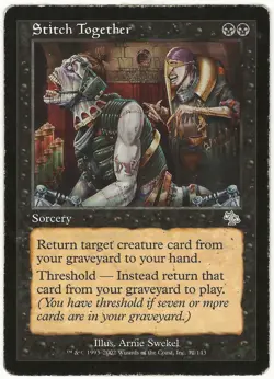 MTG Stitch Together Judgment Uncommon HP - Image 1